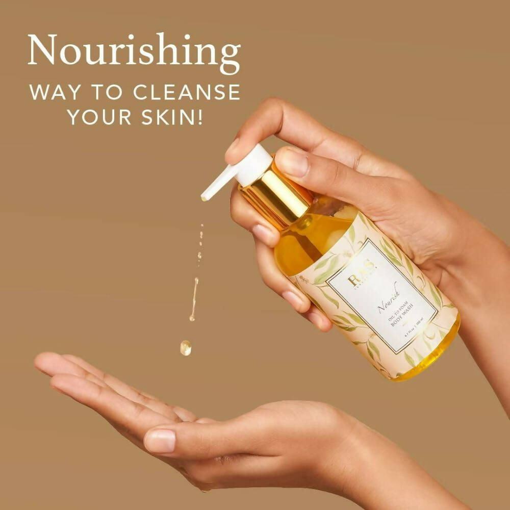 Ras Luxury Oils Nourish Hydrating & Purifying Body Wash | Grocsy