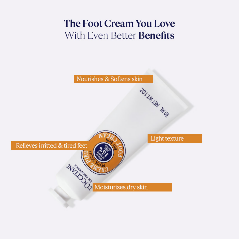 L'Occitane Shea Butter Foot Cream | Grocsy