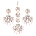 Shyama MaangTikka Earrings Set - Wahe Jewels - Swadesiicart