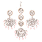 Shyama MaangTikka Earrings Set - Wahe Jewels - Swadesiicart