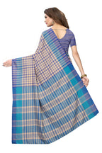 Vamika Cream Cotton Silk Weaving Saree | Grocsy