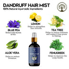 Ivory Natural Dandruff Hair Mist For Flake-Free Confidence And Silky Smooth Hair | Grocsy
