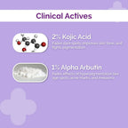 The Derma Co 2% Kojic Acid Face Serum & 1% Kojic Acid Lip Balm | Grocsy