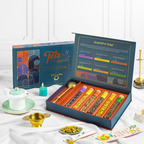 Chayam Assorted Tea Gift Set With Brass Infuser | Grocsy