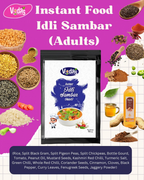 Vedas Kitchen Idli Sambar (Adults) | Grocsy