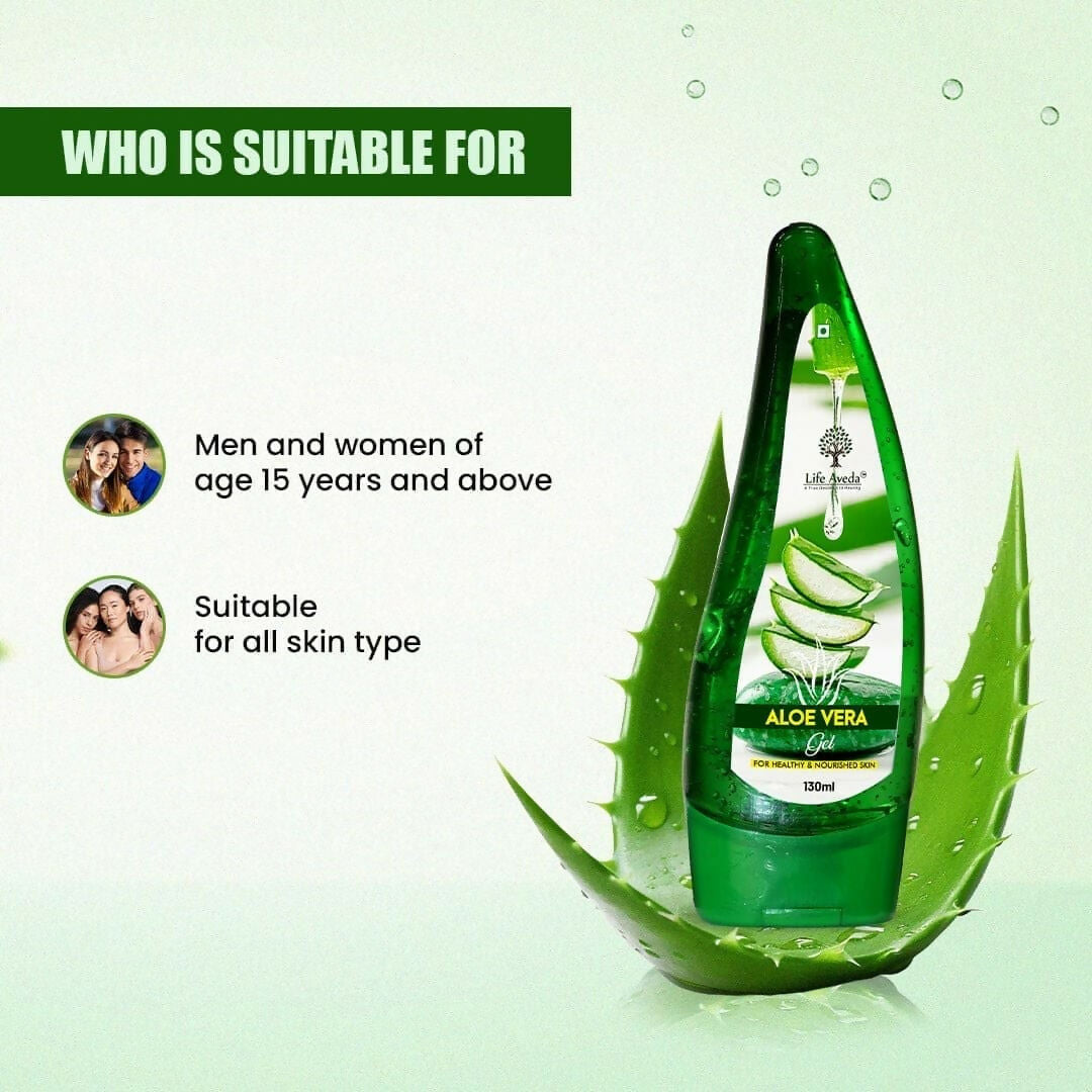Life Aveda Premium Aloe vera Gel | Grocsy