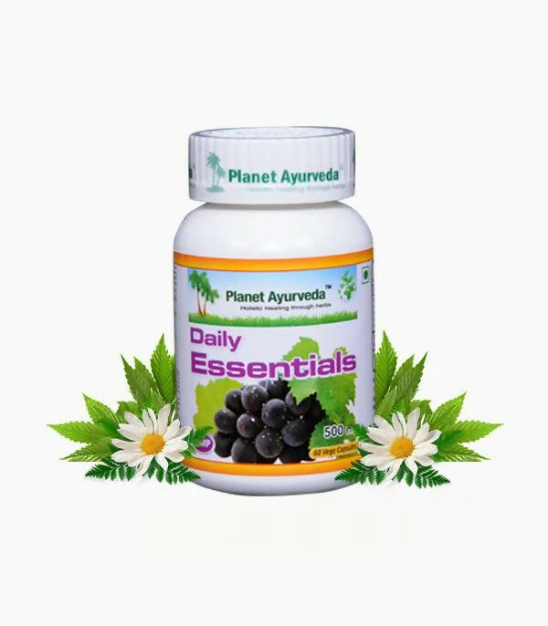 Planet Ayurveda Daily Essentials Capsules | Grocsy