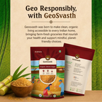 Geosvasth Organic Brown Sugar | Grocsy