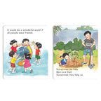 Jolly Scholars Social Well Being Stories Books Set of 8| Ages 3-6 Years| Learn Good Manner, Respect, Helping Everyone | Grocsy