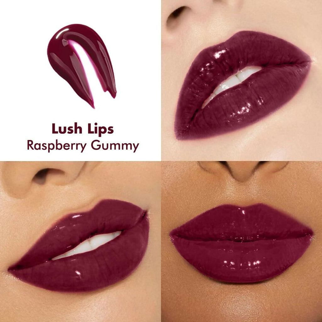Conscious Chemist Peptide Lip Balm, Lush Lips with SPF15 - Raspberry Gummy | Grocsy