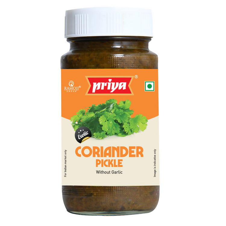 Priya Coriander Pickle Without Garlic | Grocsy