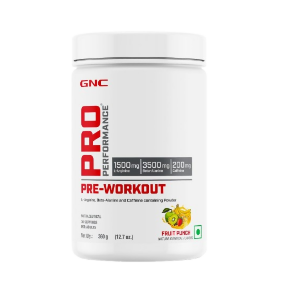 GNC Pro Performance Pre-Workout Fruit Punch | Grocsy