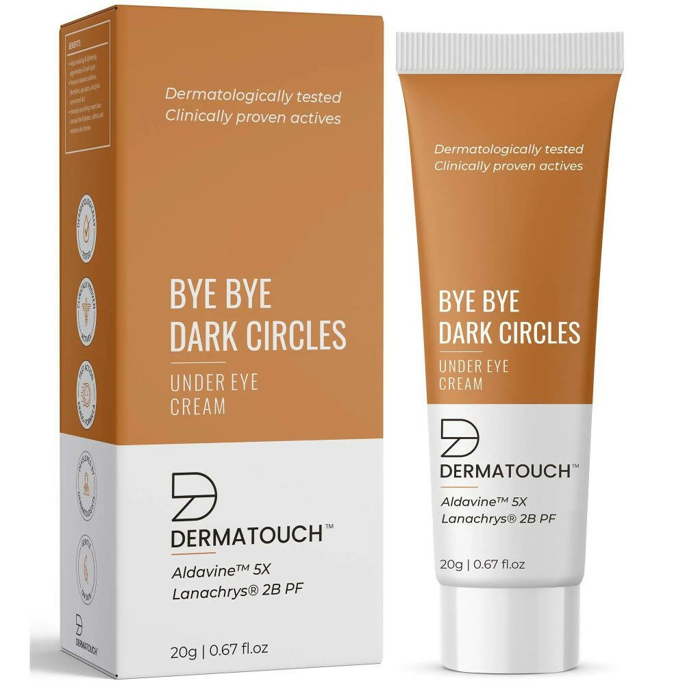 Dermatouch Bye Bye Dark Circles Under Eye Cream | Grocsy