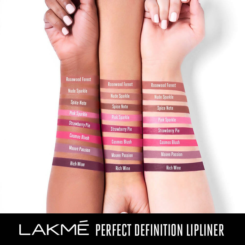 Lakme Perfect Definition Lip Liner - Nude Sparkle | Grocsy