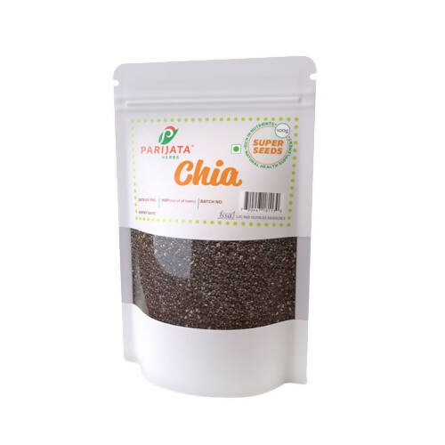 Parijata Herbs Raw Chia Seeds | Grocsy