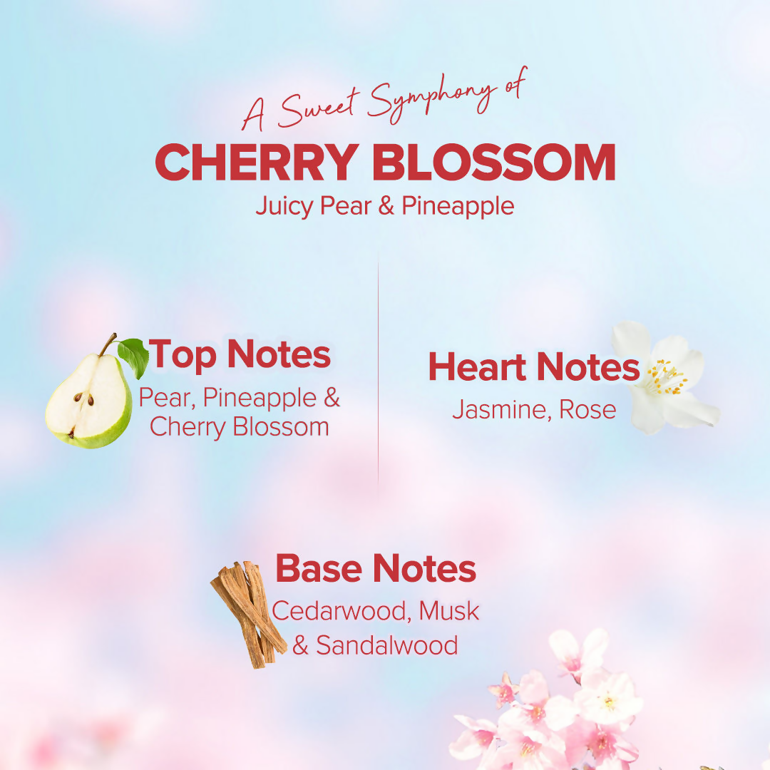 Aqualogica Refresh + Cherry Blossom Bloom Body Mist | Grocsy
