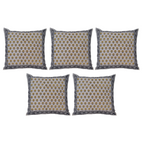 The Decor Nook Yellow Booti Print Cushion Cover | Grocsy