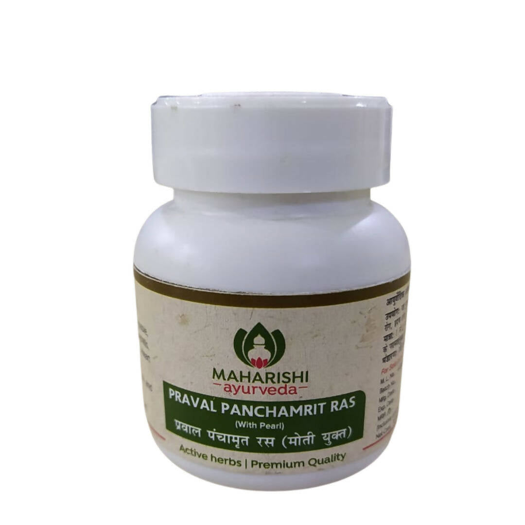 Maharishi Ayurveda Praval Panchamrit Ras (with Pearls) | Grocsy