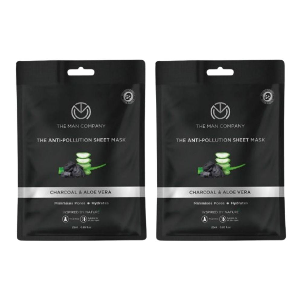 The Man Company Anti-Pollution Sheet Mask | Grocsy