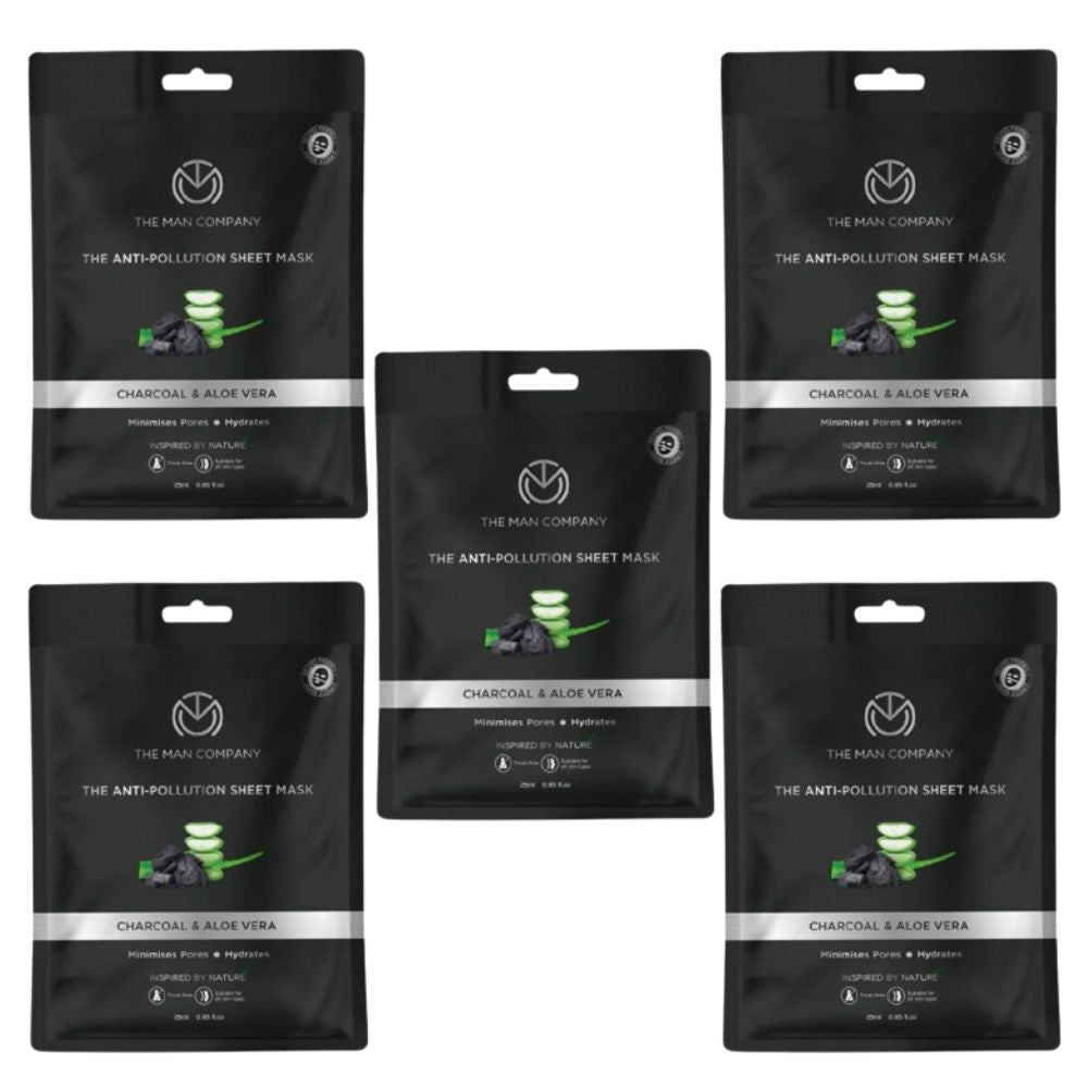 The Man Company Anti-Pollution Sheet Mask | Grocsy