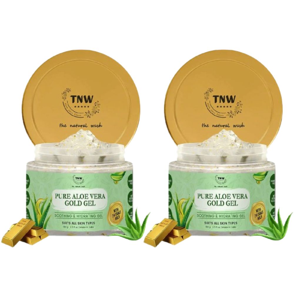 The Natural Wash Pure Aloe Vera Gold Gel | Grocsy