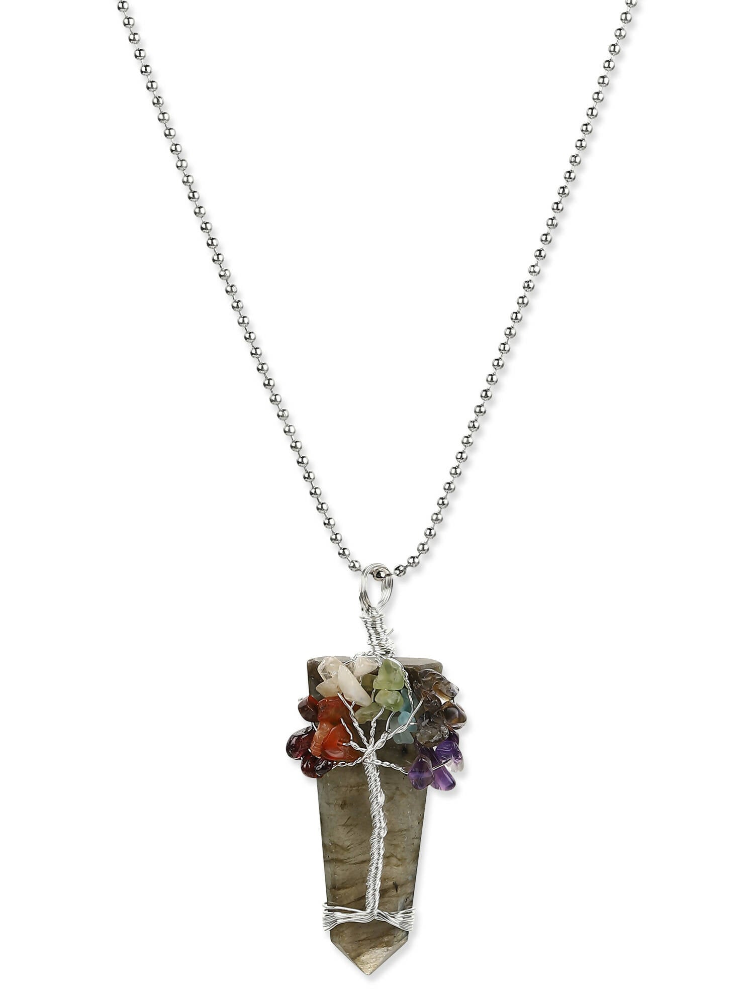 Women's Silver-Plated Chain - Ruby Raang | Grocsy