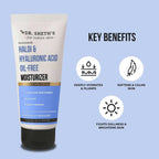 Dr. Sheth's Haldi & Hyaluronic Acid Oil Free Moisturizer pH Balanced To Rehydrate Dull Skin, For All Skin Types | Grocsy