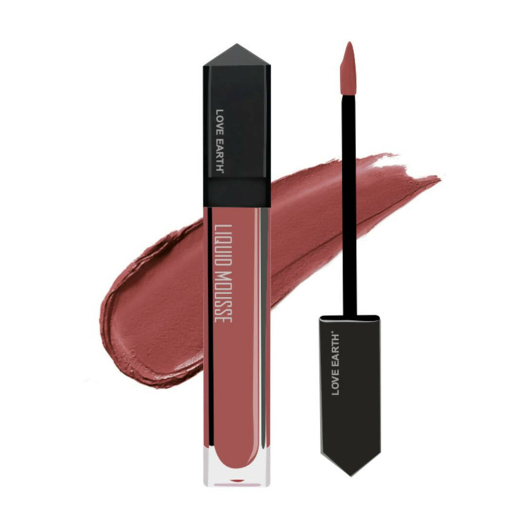 Love Earth Liquid Mousse Lipstick - Pink Colada | Grocsy