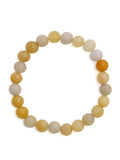 Yellow Aventurin Crystal Beads Bracelet - Ruby Raang | Grocsy