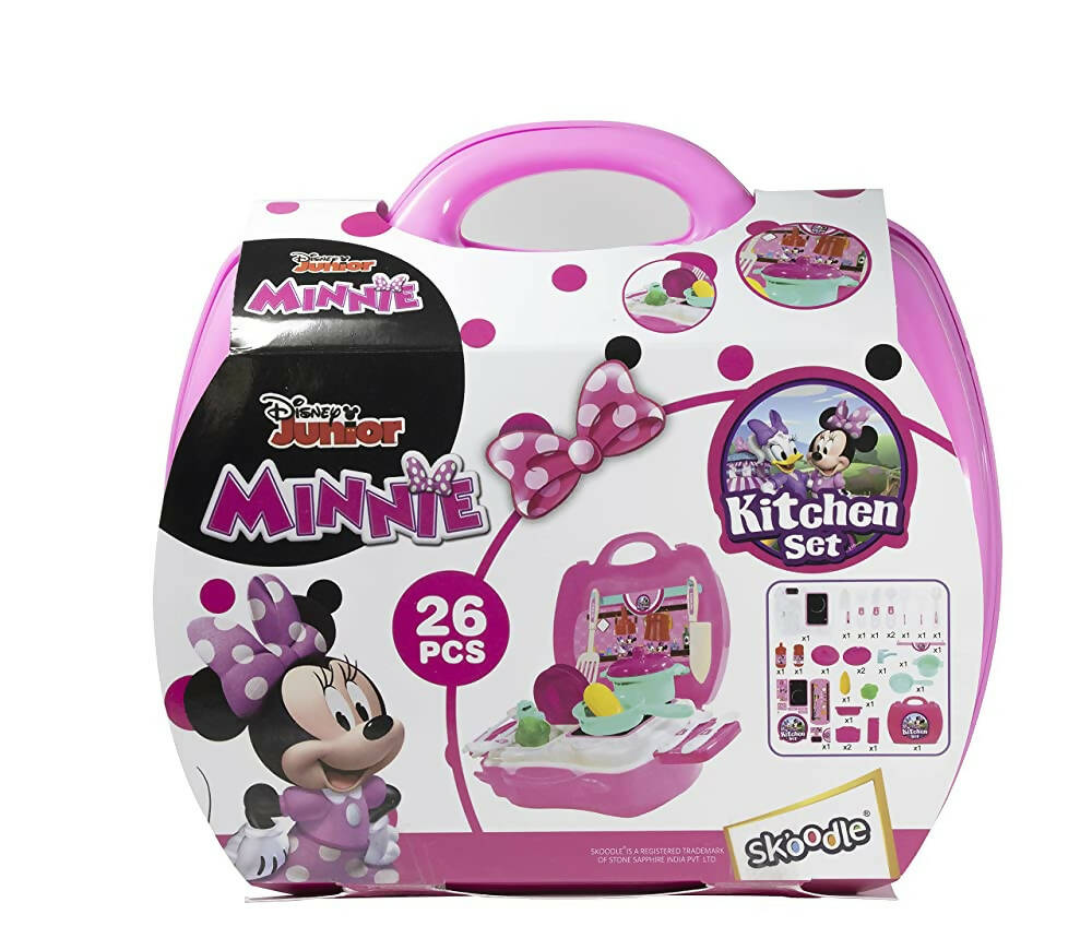 Skoodle Disney Junior Minnie Kitchen Set | Grocsy