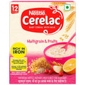 Nestle Cerelac Baby Cereal with Milk, Multigrain & Fruits 12 Months | Grocsy