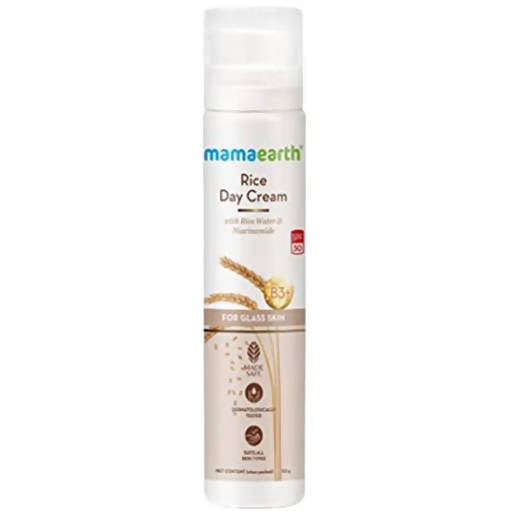 Mamaearth Rice Day Cream With Rice Water & Niacinamide | Grocsy