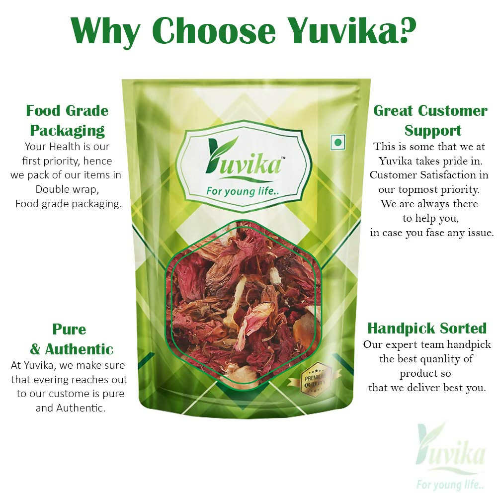 Yuvika Gudhal Phool - Jaswand - Hibiscus Rosa Sinensis - Hibicus Flower | Grocsy