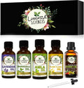 Luxura Sciences Organic Essential Oils for Hair Growth - Lavender Oil, Bhringraj Oil, Amla Oil, Ylang Ylang Oil, Vitamin E Oil | Grocsy