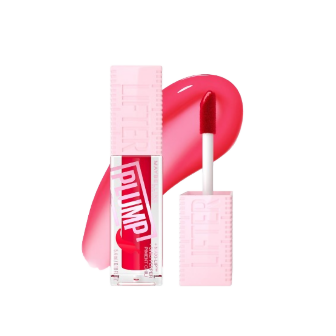 Maybelline New York Lifter Plump - Plumping Lip Gloss - Red Flag | Grocsy