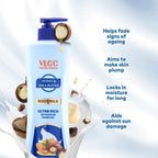 VLCC Honey And Shea Butter Body Milk Lotion | Grocsy