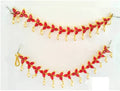 Bridal Ruby Earside chain Pair | Grocsy