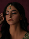 Kundan Maang Tikka (Gold) - Ruby Raang | Grocsy