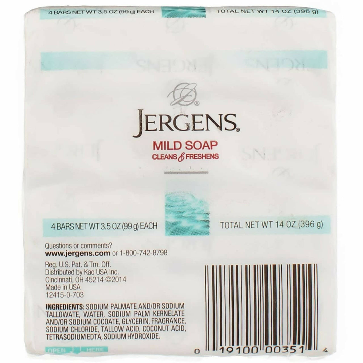 Jergens Mild Soap | Grocsy