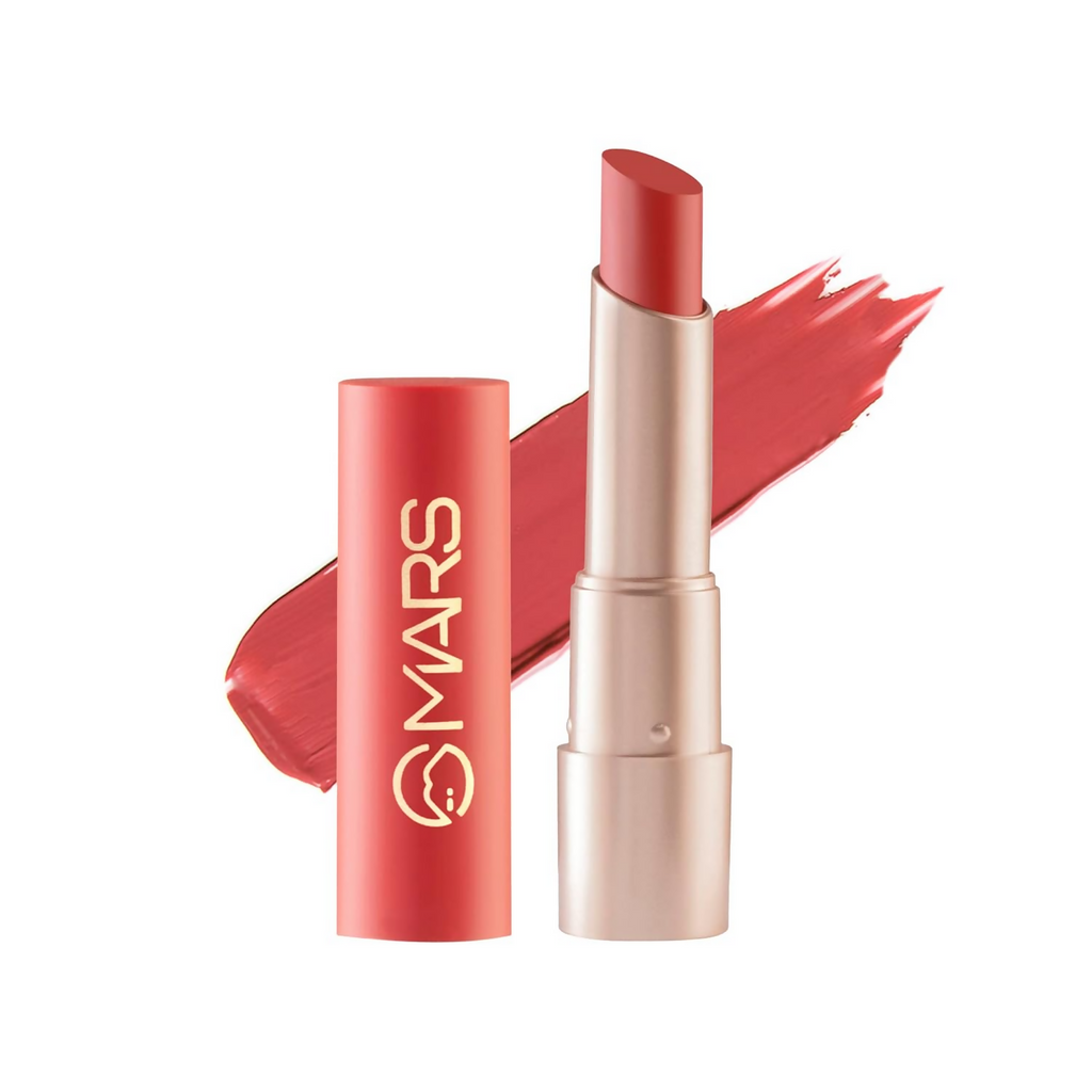 MARS Cosmetics Creamy Matte Long Lasting Lipstick - 01 Kathak Kween | Grocsy