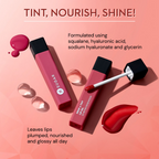 SUGAR Drop A Tint Lip Oil - 02 Retro Rosewood | Grocsy