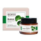 Richfeel Brahmi Hair Pack - Controls Hair Fall, Repairs Damage, Split Ends & Deeply Conditions | Grocsy
