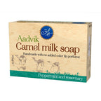 Aadvik Camel Milk Soap - Peppermint & Rosemary Essential Oil | Grocsy