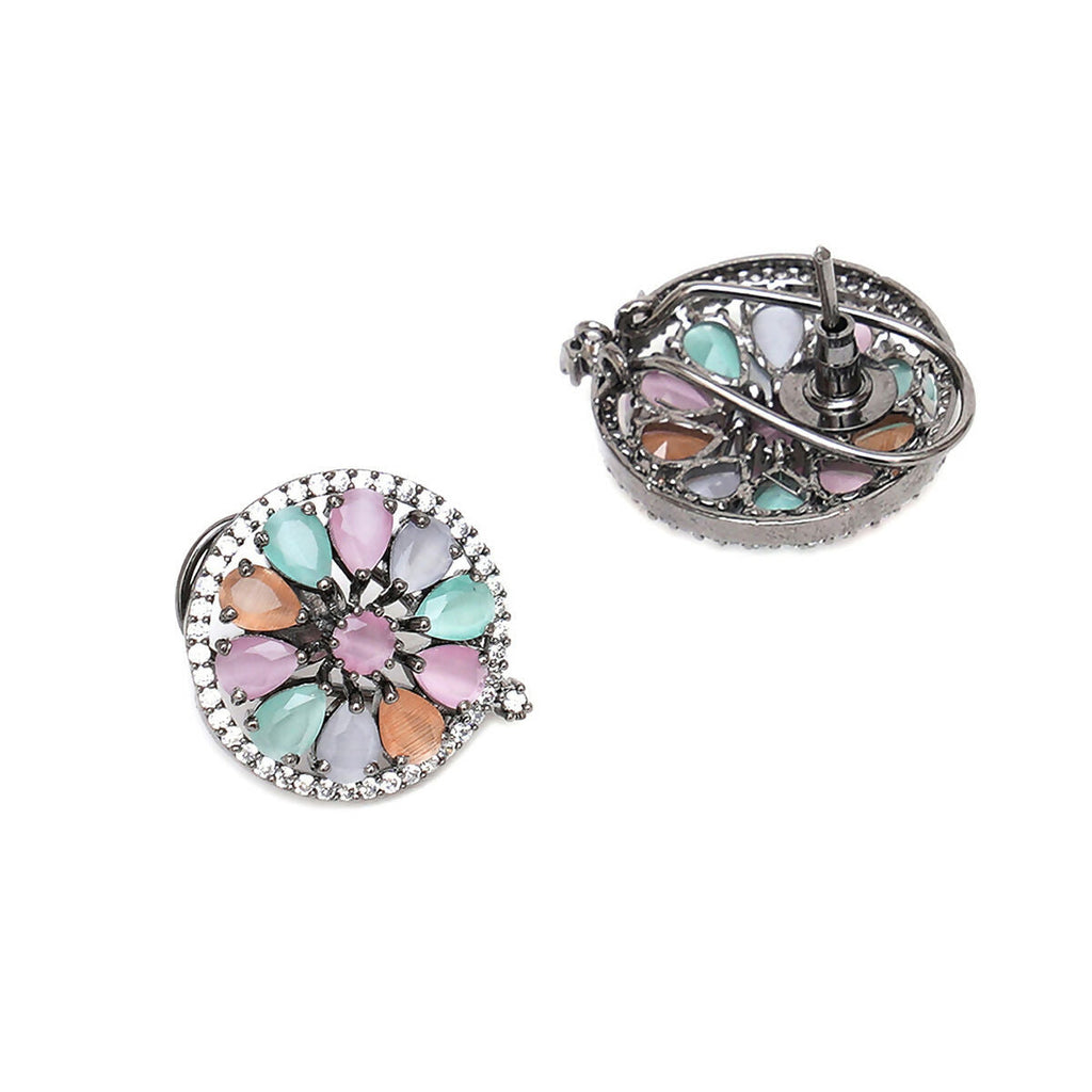 Blush Stone Wheel Studs- Ruby Raang | Grocsy
