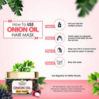 Himalayan Organics Onion Oil Hair Mask | Grocsy