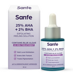 Sanfe 25% AHA + 2% BHA Exfloating Peeling Solution | Grocsy