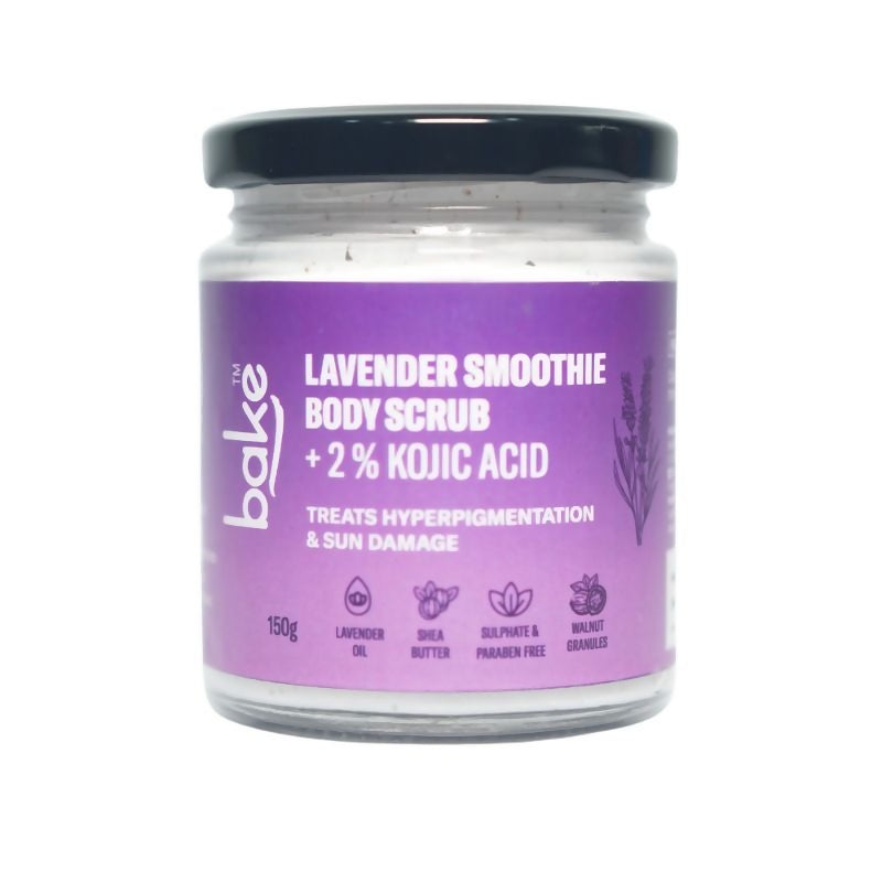 Bake 2% Kojic Acid Lavender Smoothie Body Scrub | Grocsy
