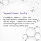 mCaffeine Black Tea Hydrogel Under Eye Patches with Vegan Collagen Peptide - Anti-Ageing | Grocsy