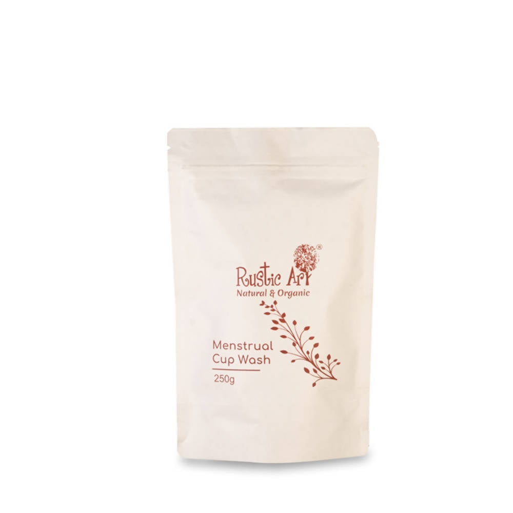 Rustic Art Menstrual Cup Wash Powder | Grocsy
