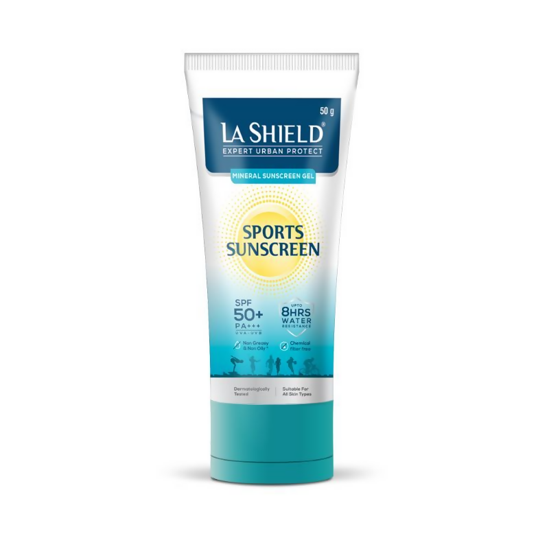 La Shield Sports Sunscreen Gel SPF 50 + PA+++ | Grocsy